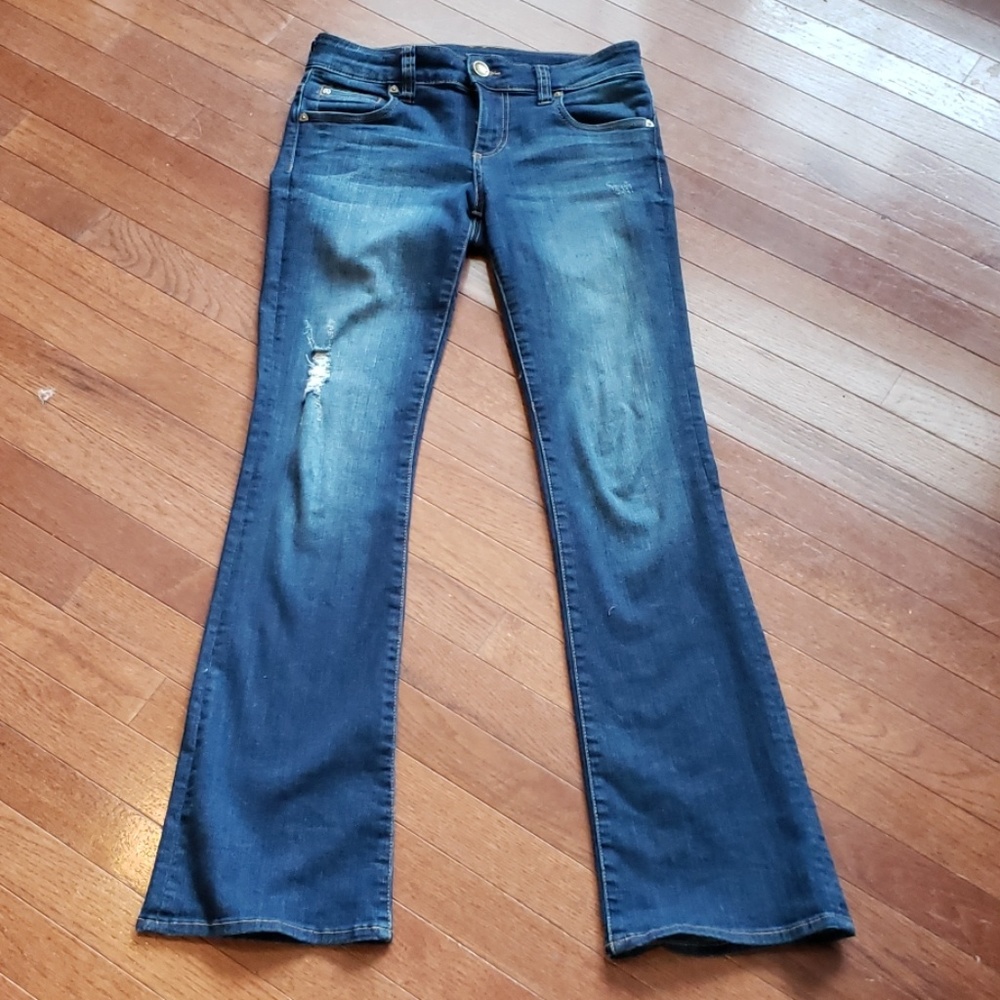 KUT Natalie High Rise Boot Cut Jeans